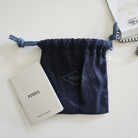 NWT Fossil Ellis Vintage Casual Stainless Steel Chain Bracelet - Picture 5 of 8